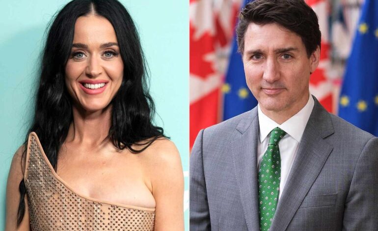 Katy Perry and Justin Trudeau Cozy Up Over Whiskey on Montreal Terrace