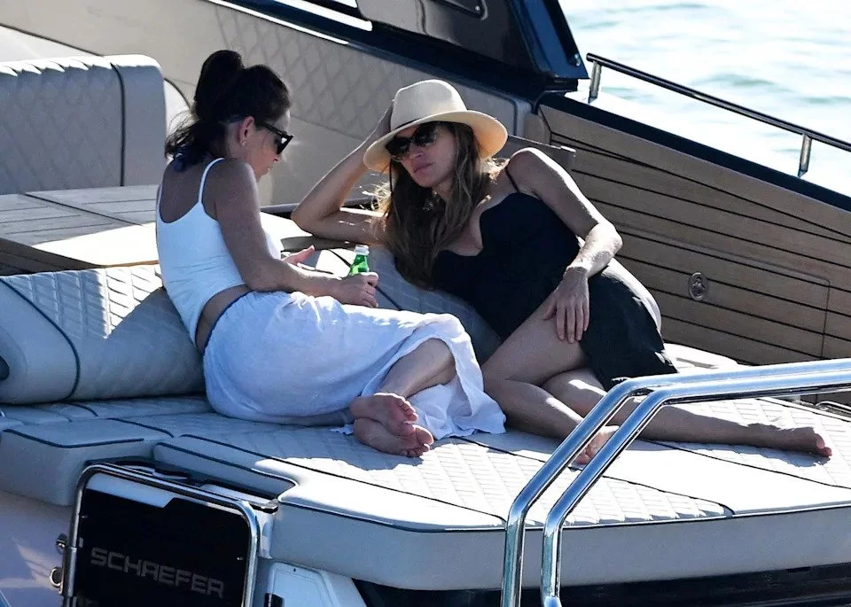 Katy Perry Glows in Black Bikini During Post-Breakup Yacht Retreat