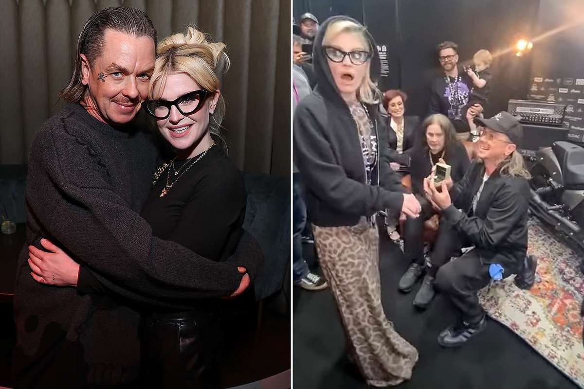 Kelly Osbourne Steals the Spotlight with Surprise Engagement at Ozzy’s Black Sabbath Farewell