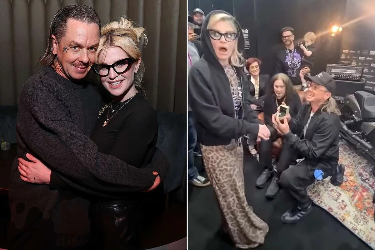Kelly Osbourne Steals the Spotlight with Surprise Engagement at Ozzy’s Black Sabbath Farewell