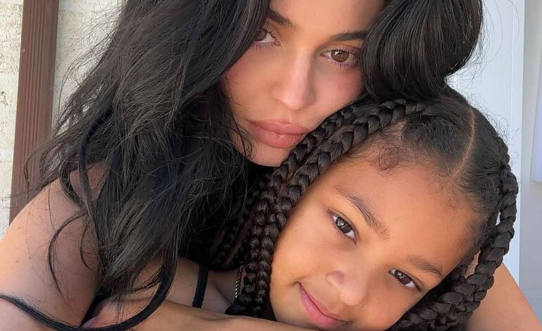 Kylie Jenner Stuns in Mini Dress Holding Hands with Stormi at The Ivy