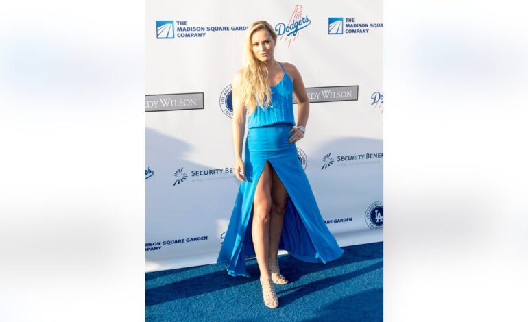 Lindsey Vonn’s ESPYS Wardrobe Malfunction: Gusty Red Carpet Slip-Up
