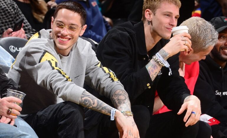 Machine Gun Kelly Cheers on Pete Davidson’s New Dad Journey