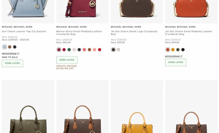 Michael Kors Summer Steals: Bags $50, Wallets $23