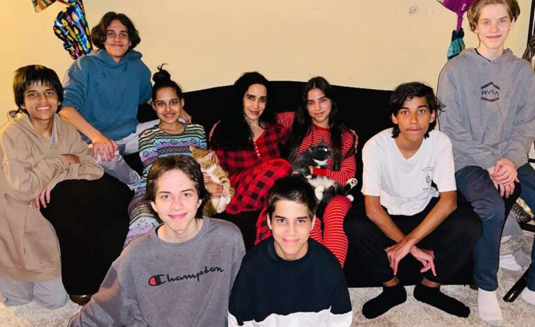 Octomom Natalie Suleman Celebrates 50th Birthday with Eight Teen Octuplets