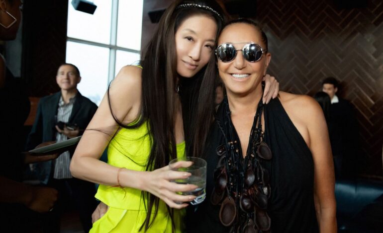 Paris Night Out: Vera Wang Rocks Lace Lingerie Dress at 76