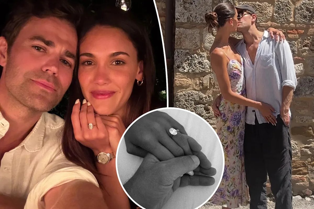 Paul Wesley Pops the Question Amid Tuscan Romance