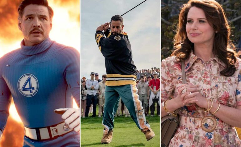 Pedro Pascal Powers Up Fantastic Four While Adam Sandler Tees Off in Happy Gilmore 2