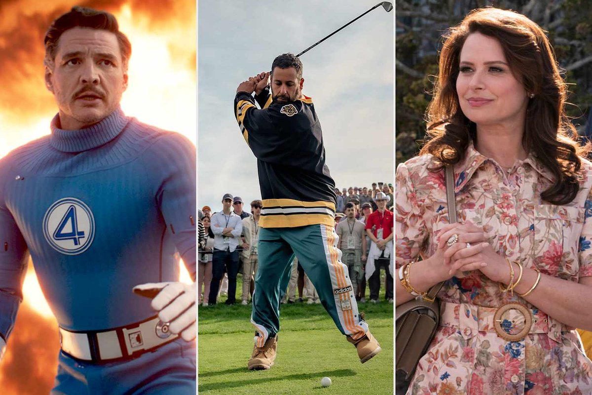 Pedro Pascal Powers Up Fantastic Four While Adam Sandler Tees Off in Happy Gilmore 2