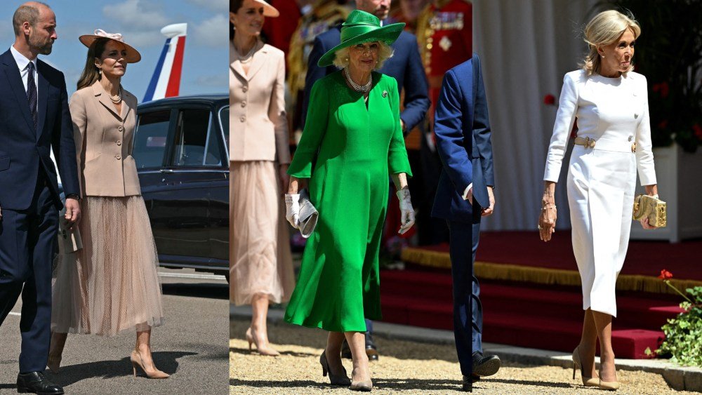 Regal Whispers Revealed: What Brigitte Macron Mused to Kate Middleton
