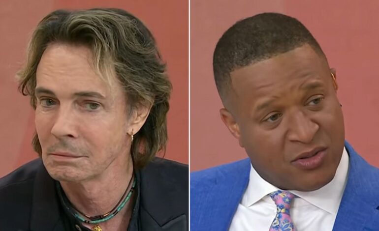 Rick Springfield Confronts Today Host Craig Melvin’s On-Air Yawn
