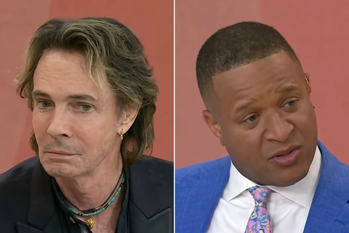 Rick Springfield Confronts Today Host Craig Melvin’s On-Air Yawn