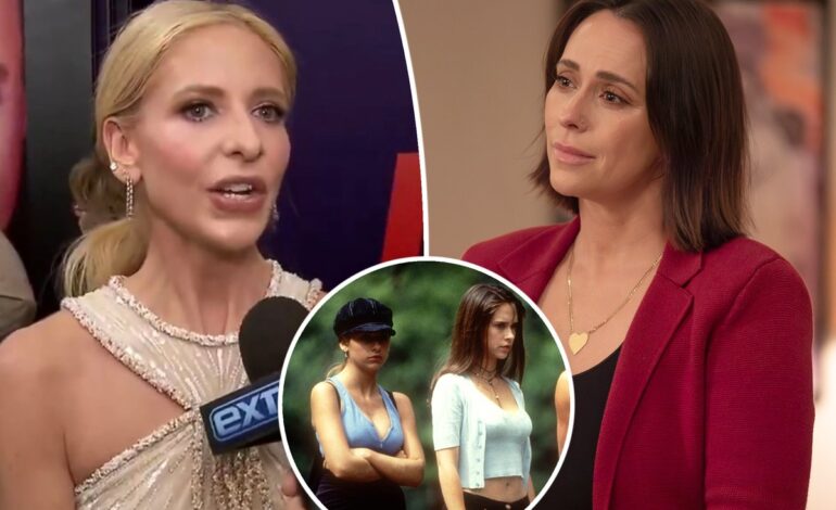 Sarah Michelle Gellar Quiets Feud Rumors With Jennifer Love Hewitt
