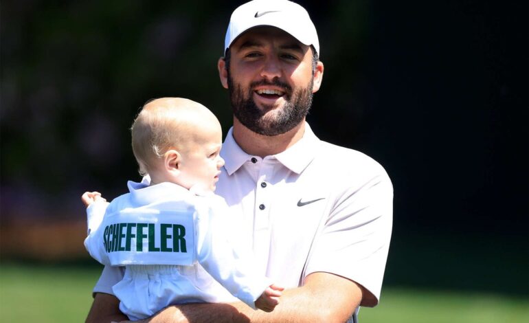 Scottie Scheffler’s Son Bennett Steals British Open Celebration