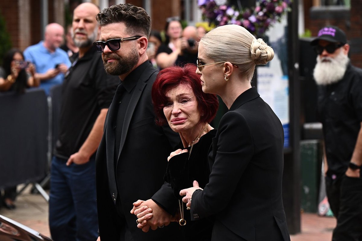 Sharon Osbourne’s Tearful Tribute Walk Honoring Ozzy Osbourne in Birmingham