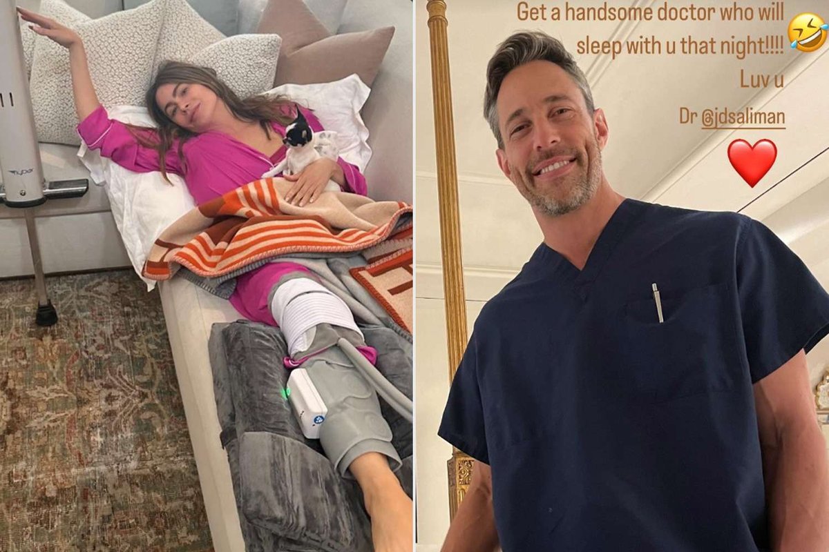 Sofía Vergara’s Second Knee Surgery Recovery Update