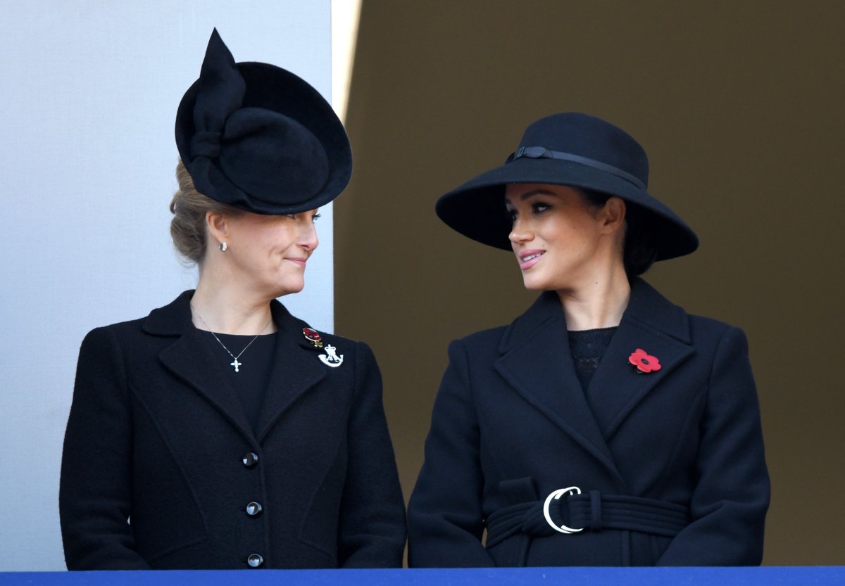 Sophie’s Title Upgrade Ends Curtsies to Meghan Markle