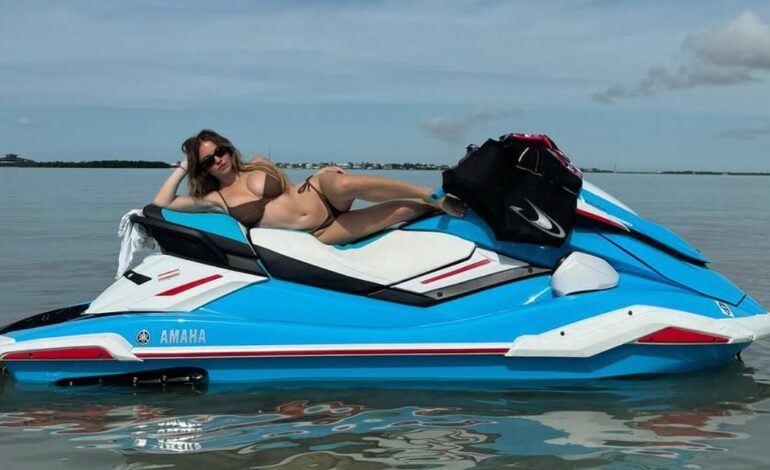 Sydney Sweeney Jet Skis in Idaho with Mystery Man