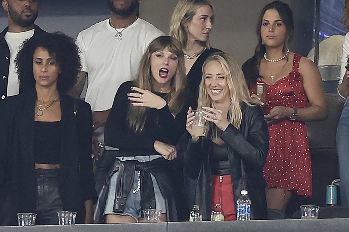 Taylor Swift Believed to Be the Bear in ‘Happy Gilmore 2’ Scene with Travis Kelce