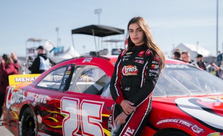 Toni Breidinger Balances NASCAR Debut and Modeling Breakthrough