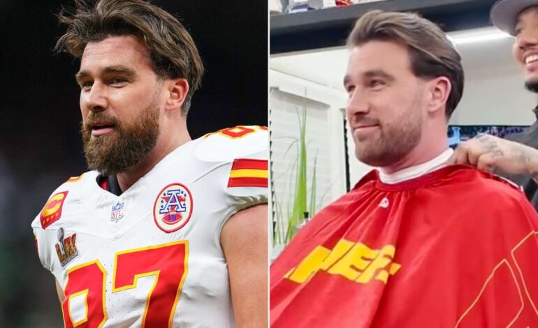 Travis Kelce’s Fresh Buzz Cut Sends Chiefs Camp into a Frenzy