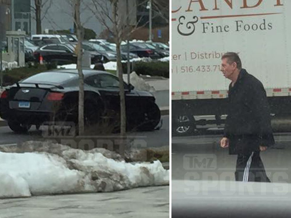 Vince McMahon’s Bentley Mangled in Reckless Driving Crash