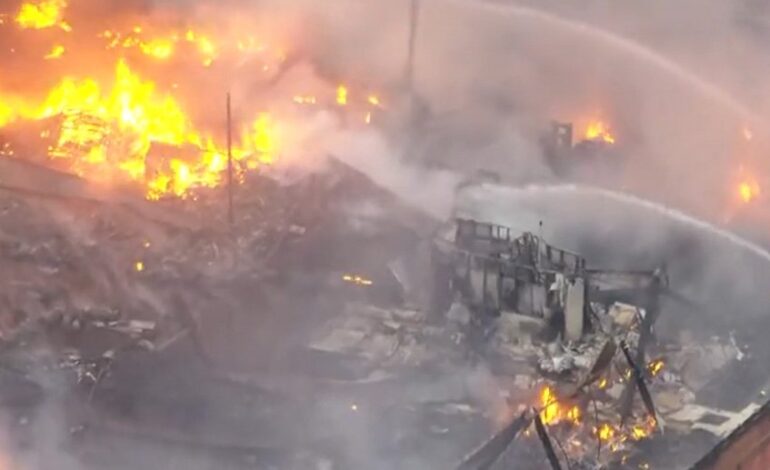 Yolo County Firework Blast Ignites Fiery Night Skies
