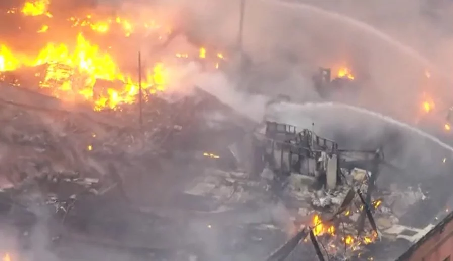 Yolo County Firework Blast Ignites Fiery Night Skies
