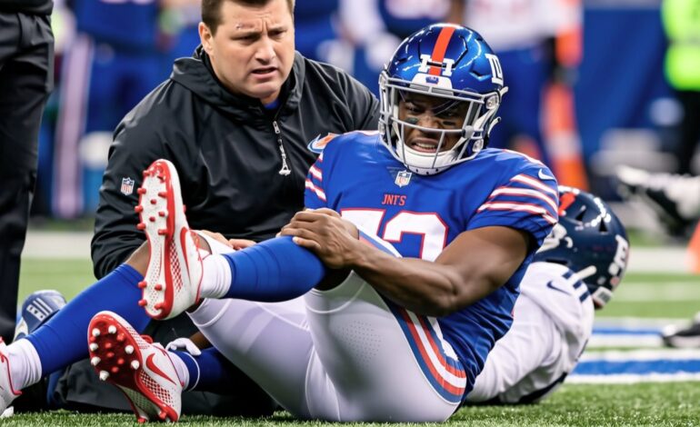 A Moment of Glory and Heartbreak for Giants Rookie TJ Moore