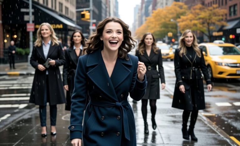 Anne Hathaway Falls on Devil Wears Prada 2 Set—And Owns It Like a Pro