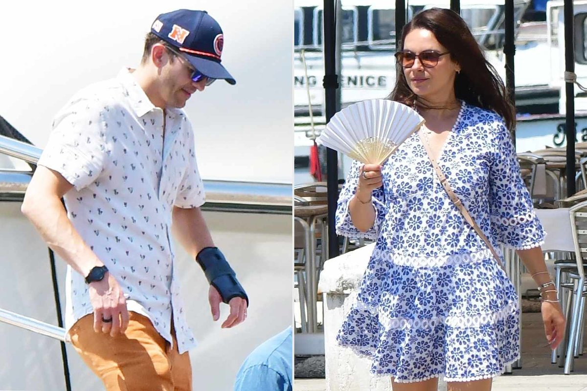 Ashton Kutcher and Mila Kunis Ignite Romance at Backstreet Boys Vegas Concert