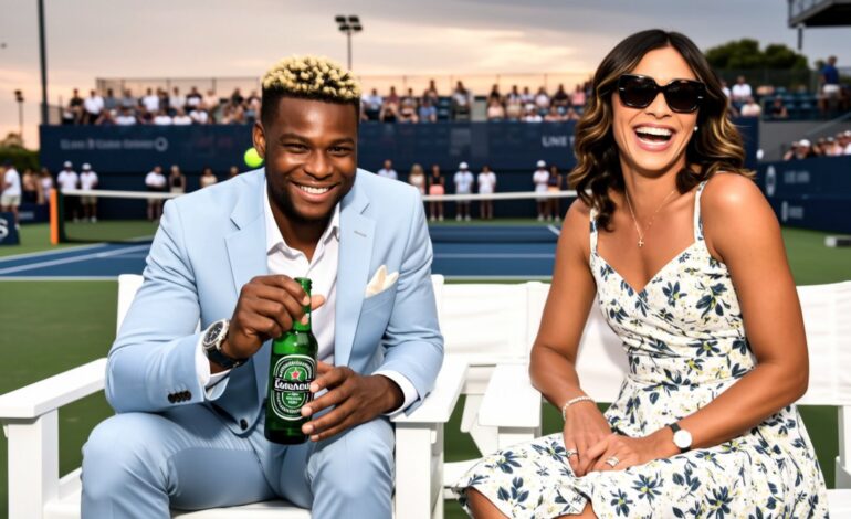 Benito Skinner’s US Open Essentials: Blush, Sunscreen and Zero Judgment