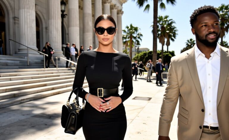 Cardi B Steps Out of Court Cradling Her Stomach, Fans Can’t Stop Speculating
