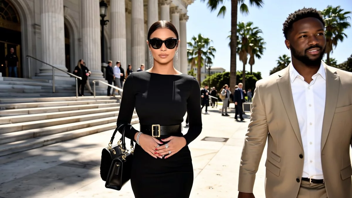 Cardi B Steps Out of Court Cradling Her Stomach, Fans Can’t Stop Speculating