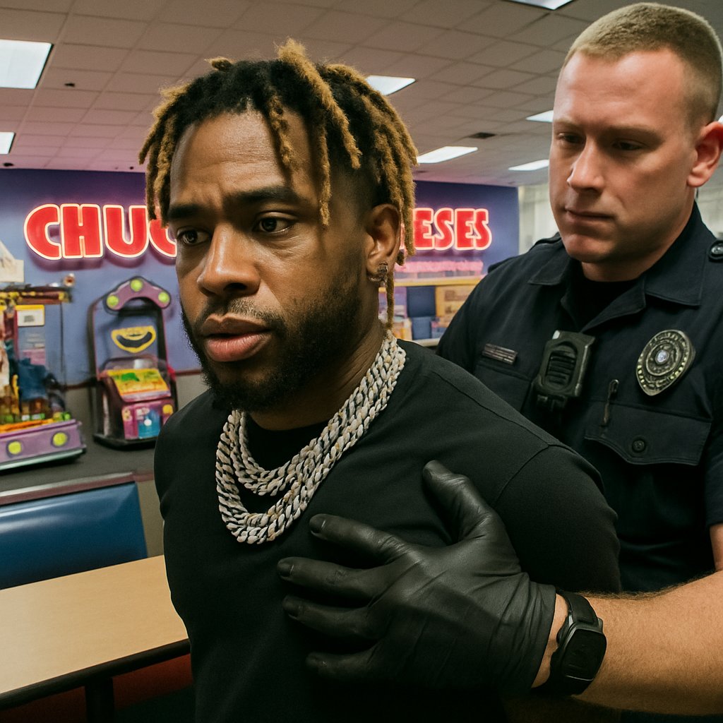 Chuck E. Cheese Mascot Arrest Body Cam Released, Florida Cops Detain Jermell Jones Over Alleged Card Theft