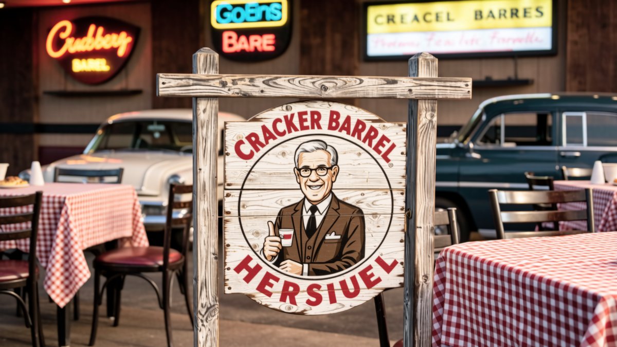 Cracker Barrel Reverts to Classic Logo After Public Outcry and Political Commentary