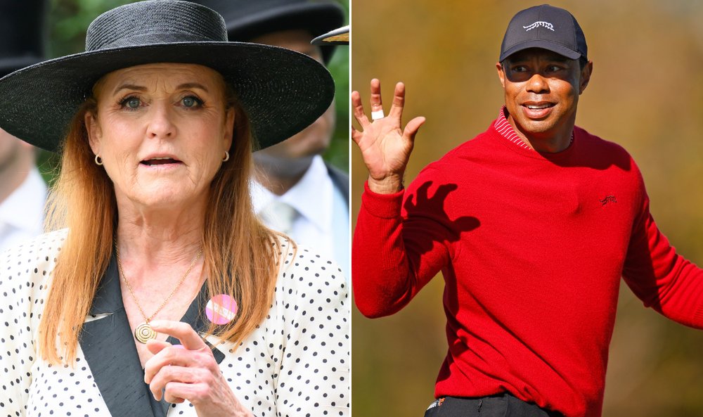 Duchess Fergie’s Tiger Woods Romance Plot Exposed in New Book