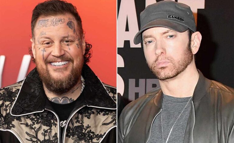 Eminem Turns Up at ‘Stan’ Doc Premiere at Pier 17 in NYC