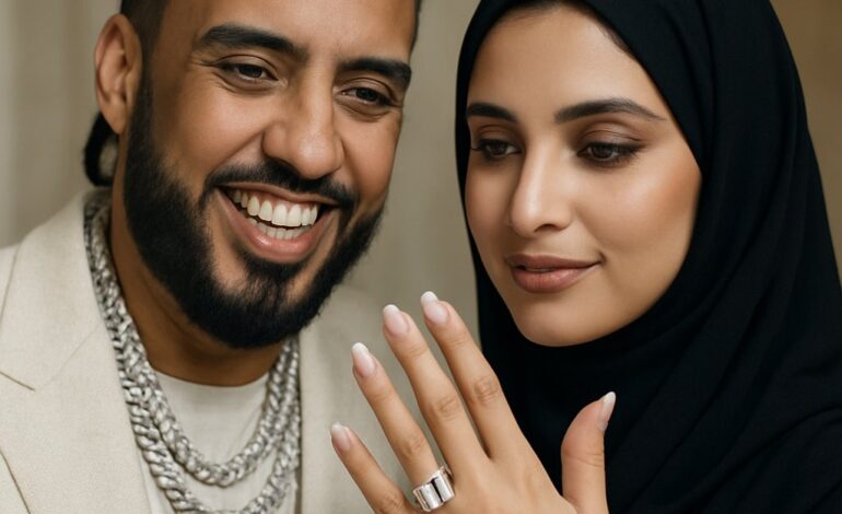 French Montana Gifts Dubai Princess Sheikha Mahra a 11.53-Carat, 1 Million Dollar Engagement Ring