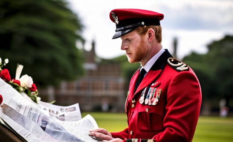 Harry’s Secret VJ Day Gesture: A Quiet Tribute to Philip After Charles’ Exit