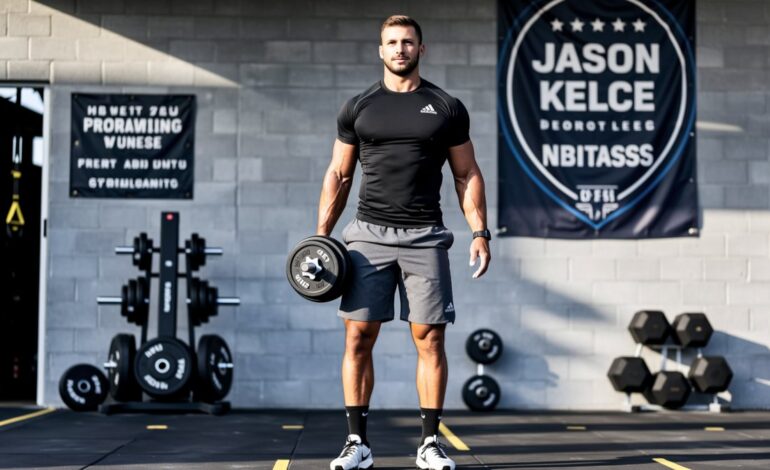 Jason Kelce’s Sculpted Transformation: From Gridiron Giant to Fitness Icon