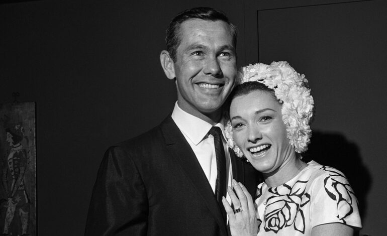 Johnny Carson’s Glamorous Third Wife Joanna Carson Dies at 93