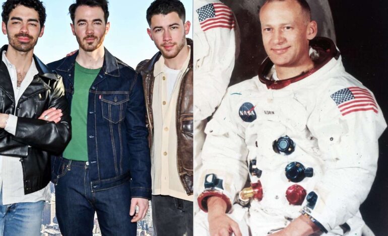 Jonas Brothers Recall Buzz Aldrin Photo Snub at Cowboys Game