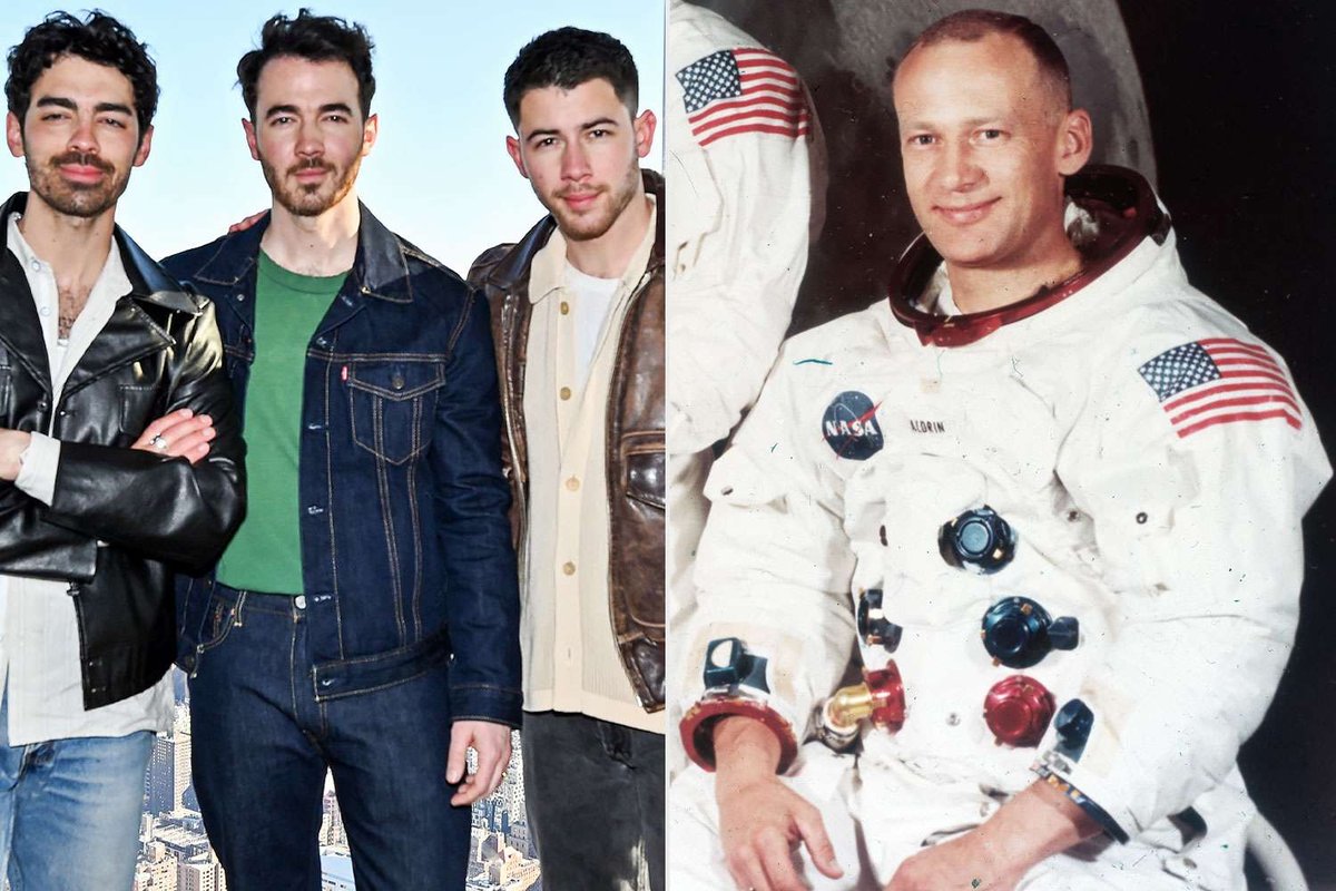 Jonas Brothers Recall Buzz Aldrin Photo Snub at Cowboys Game