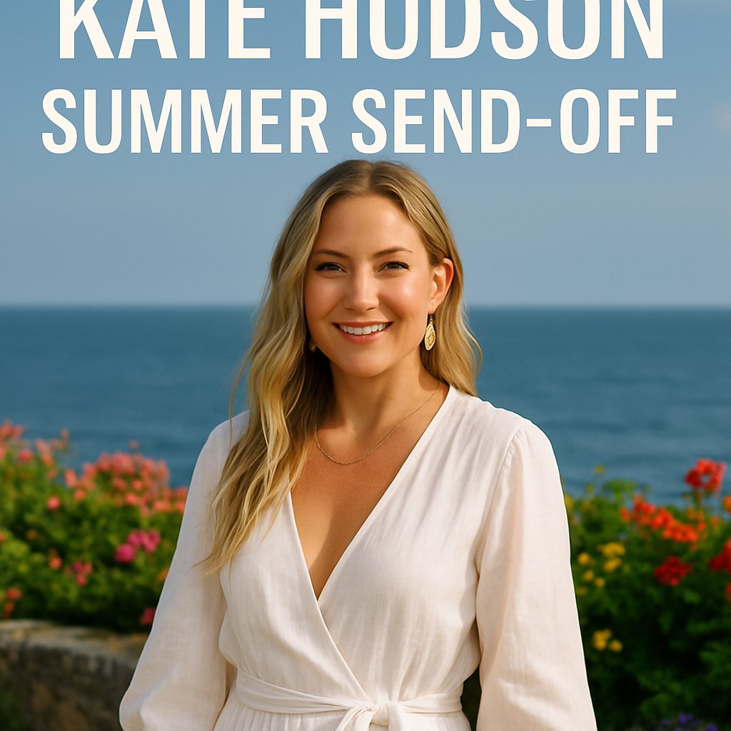 Kate Hudson’s Sun-Kissed Summer Farewell Includes Bikini Brilliance, Family Cameos, and a Confident Music Pivot