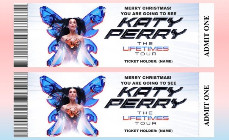 Katy Perry and Rebecca Black Lifetimes Tour Ticket Prices Revealed