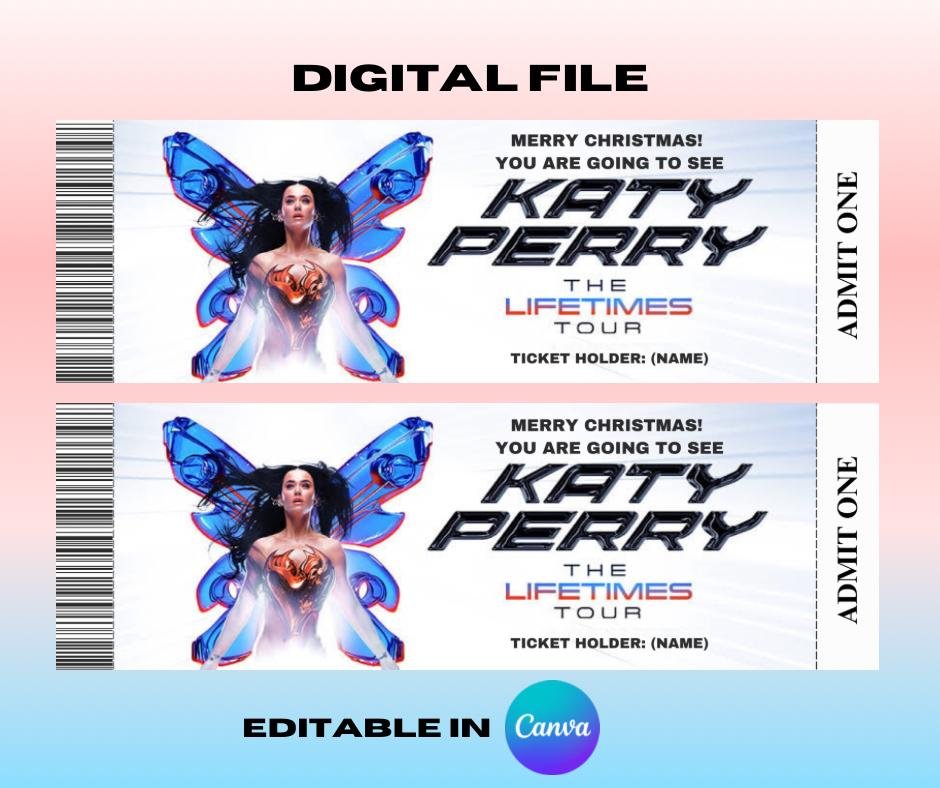 Katy Perry and Rebecca Black Lifetimes Tour Ticket Prices Revealed