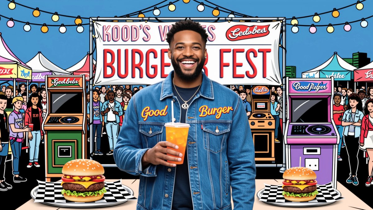 Kel Mitchell Hosts Brooklyn Burger Fest: A Nostalgic, Juicy Celebration of Good Burger Legacy