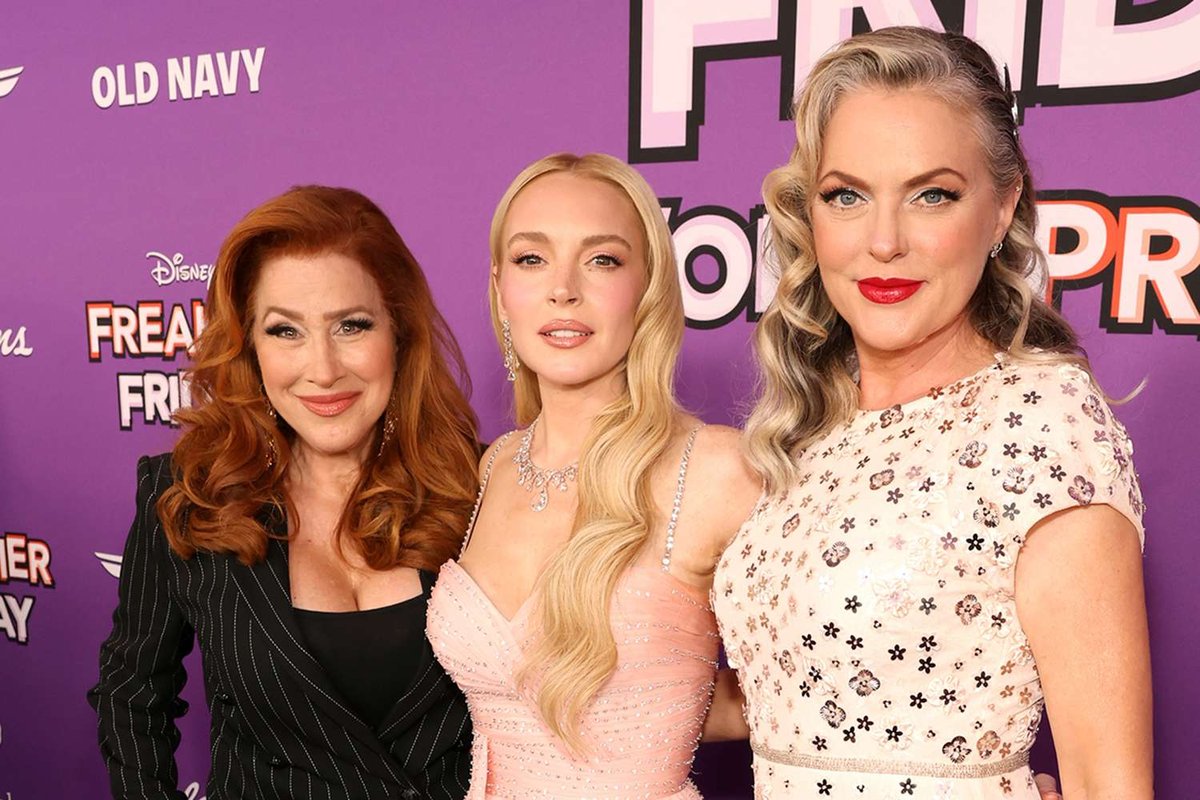Lindsay Lohan and Elaine Hendrix Reunite in Freakier Friday Magic