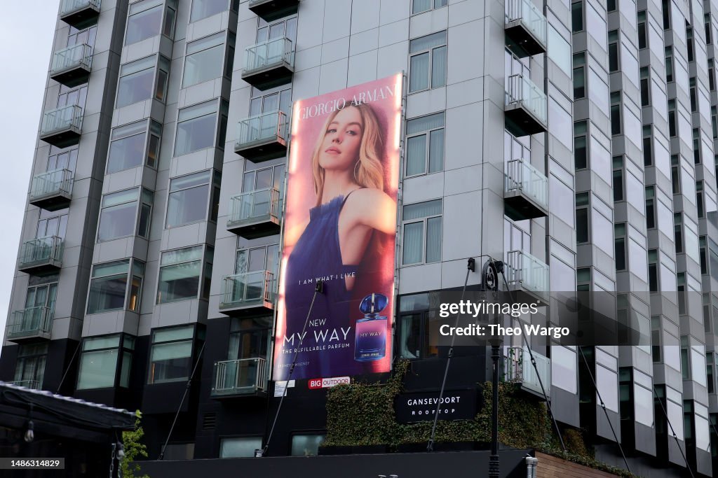 Los Angeles Freeway Billboard Sparks Sydney Sweeney Controversy